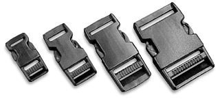 Side-Release Buckles - Single Adjusting - Hardware
