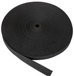 Black Regular-Weight Cotton Webbing