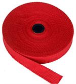 Red Regular-Weight Cotton Webbing