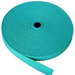 Turquoise Regular-Weight Cotton Webbing